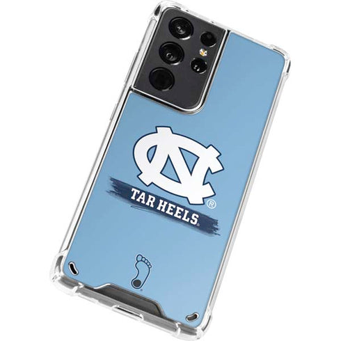 UNC Tar Heels Galaxy S21 Ultra 5G Clear Case