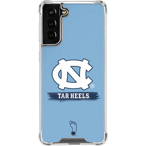 UNC Tar Heels Galaxy S22 Plus Clear Case