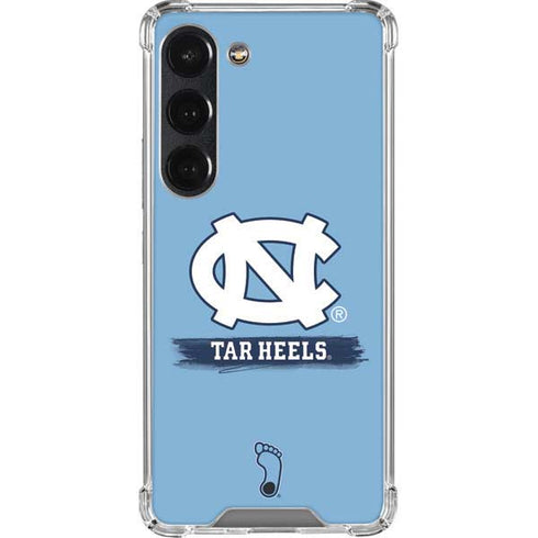 UNC Tar Heels Galaxy S23 Clear Case