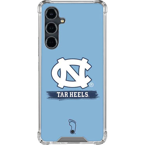 University of North Carolina UNC Tar Heels Galaxy S23 FE Clear Case