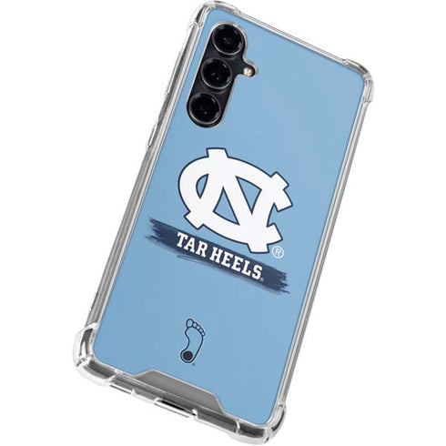 University of North Carolina UNC Tar Heels Galaxy S23 FE Clear Case