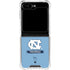 University of North Carolina UNC Tar Heels Galaxy Z Flip5 5G Clear Case
