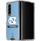 UNC Tar Heels Galaxy Z Fold4 5G Clear Case