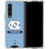 UNC Tar Heels Galaxy Z Fold4 5G Clear Case