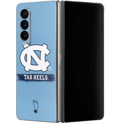 UNC Tar Heels Galaxy Z Fold4 5G Skin