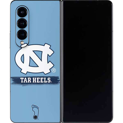 UNC Tar Heels Galaxy Z Fold4 5G Skin