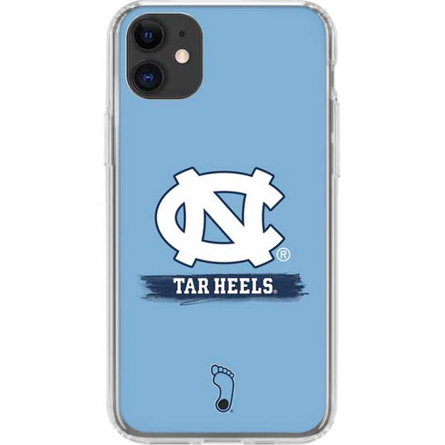 University of North Carolina UNC Tar Heels iPhone 11 Clear Case