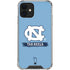 UNC Tar Heels iPhone 12 Clear Case