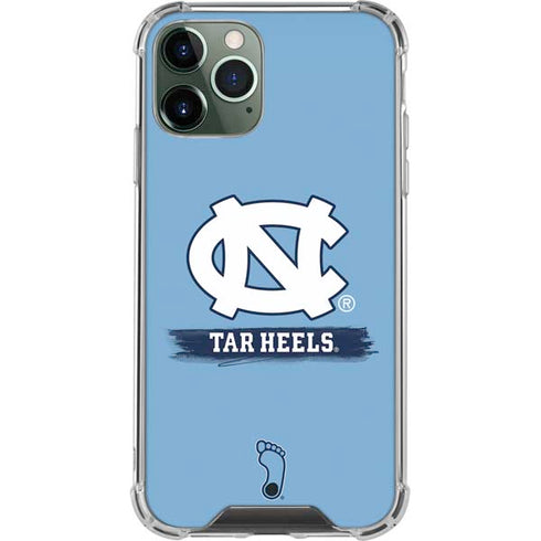 UNC Tar Heels iPhone 12 Pro Clear Case