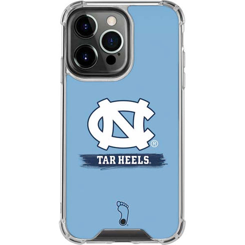 UNC Tar Heels iPhone 13 Pro Clear Case