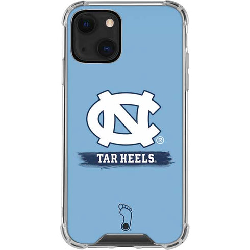 UNC Tar Heels iPhone 14 Plus Clear Case