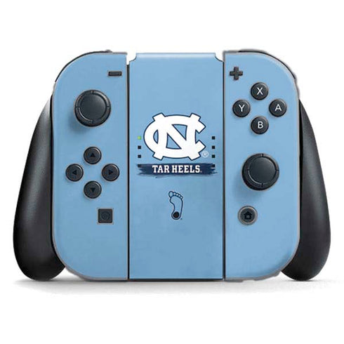 University of North Carolina UNC Tar Heels Nintendo Switch (2017-2021) Joy-Con Controller Skin