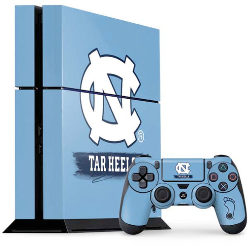 UNC Tar Heels PS4 Console and Controller Bundle Skin