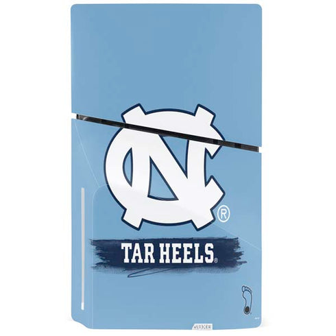 University of North Carolina UNC Tar Heels PS5 Slim Disk Bundle Skin