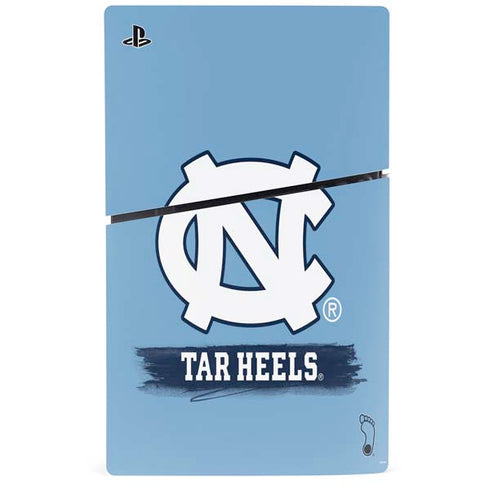 University of North Carolina UNC Tar Heels PS5 Slim Disk Console Skin