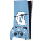 University of North Carolina UNC Tar Heels PS5 Slim Digital Edition Bundle Skin