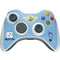 UNC Tar Heels Xbox 360 Wireless Controller Skin