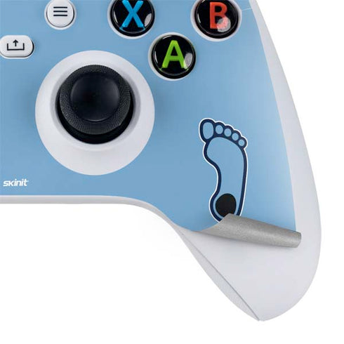UNC Tar Heels Xbox Series S Controller Skin