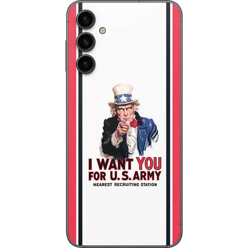 Uncle Sam Vintage War Poster Galaxy A14 5G Skin