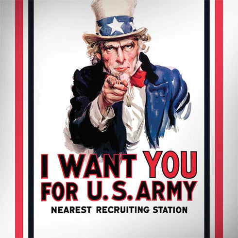 Uncle Sam Vintage War Poster Galaxy Note 8 Skin