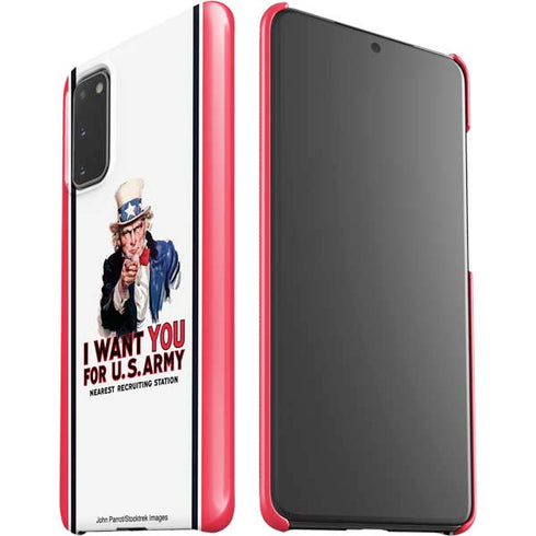 Uncle Sam Vintage War Poster Galaxy S20 Lite Case
