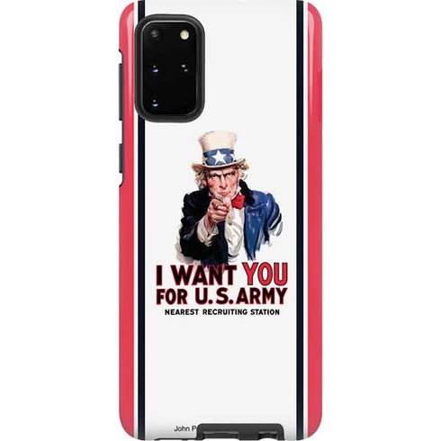 Uncle Sam Vintage War Poster Galaxy S20 Plus Pro Case