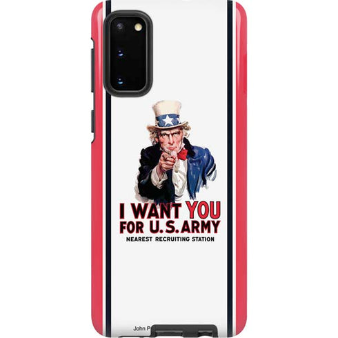 Uncle Sam Vintage War Poster Galaxy S20 Pro Case