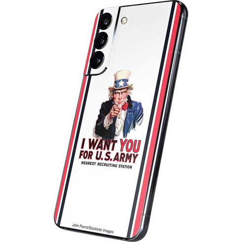 Uncle Sam Vintage War Poster Galaxy S22 Plus Skin