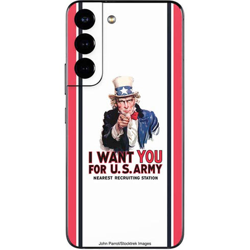 Uncle Sam Vintage War Poster Galaxy S22 Skin