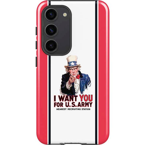 Uncle Sam Vintage War Poster Galaxy S23 Pro Case
