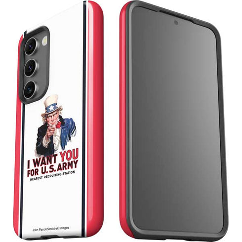 Uncle Sam Vintage War Poster Galaxy S23 Pro Case