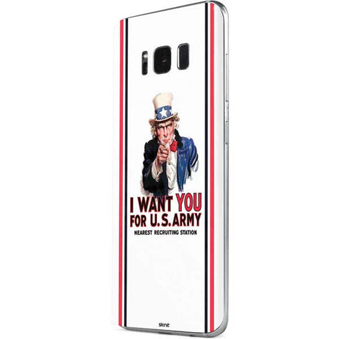 Uncle Sam Vintage War Poster Galaxy S8 Plus Skin