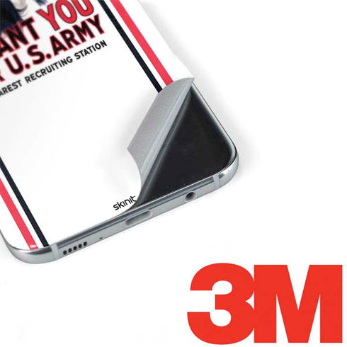 Uncle Sam Vintage War Poster Galaxy S8 Plus Skin