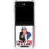 Uncle Sam Vintage War Poster Galaxy Z Flip5 5G Clear Case