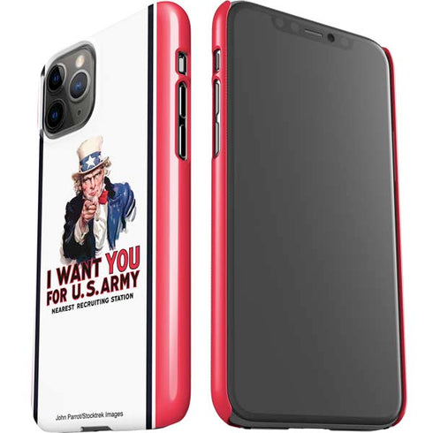 Uncle Sam Vintage War Poster iPhone 11 Pro Lite Case