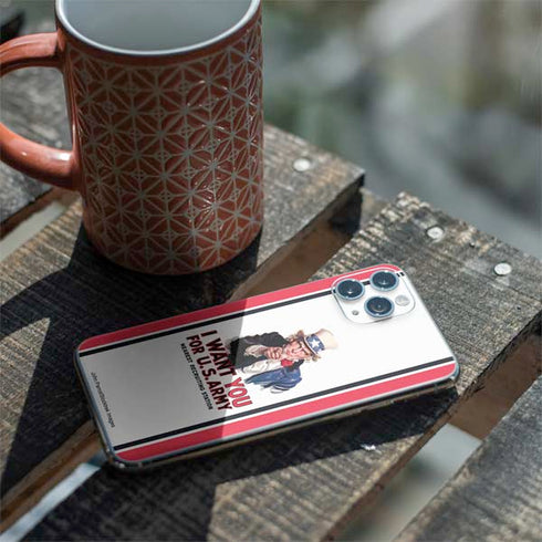 Uncle Sam Vintage War Poster iPhone 11 Pro Skin