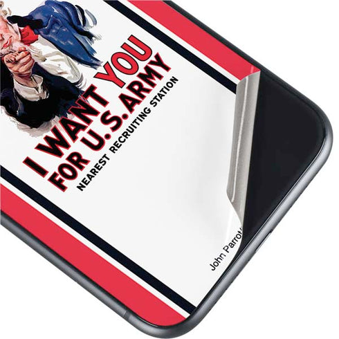 Uncle Sam Vintage War Poster iPhone 11 Skin