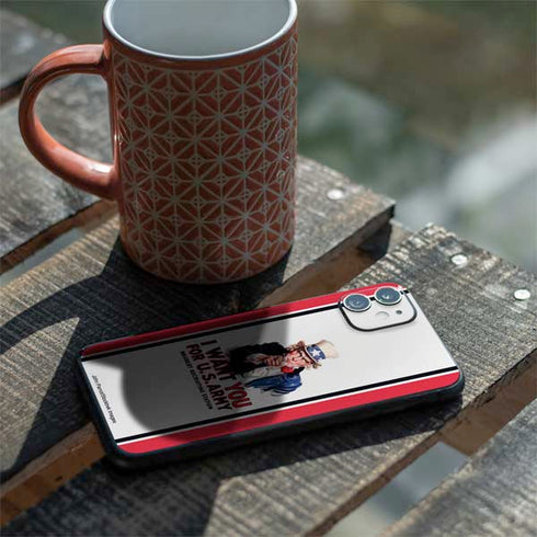 Uncle Sam Vintage War Poster iPhone 11 Skin