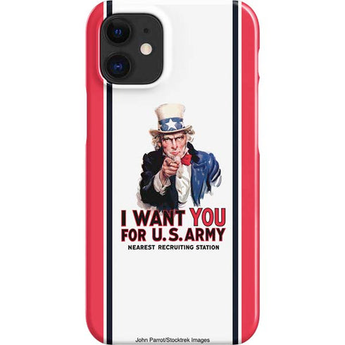 Uncle Sam Vintage War Poster iPhone 12 Mini Lite Case