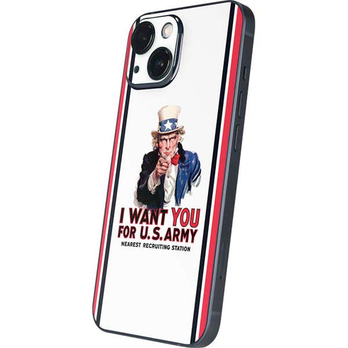 Uncle Sam Vintage War Poster iPhone 13 Mini Skin