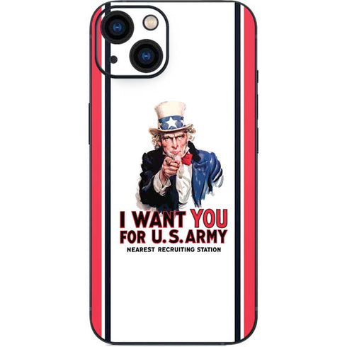 Uncle Sam Vintage War Poster iPhone 14 Plus Skin