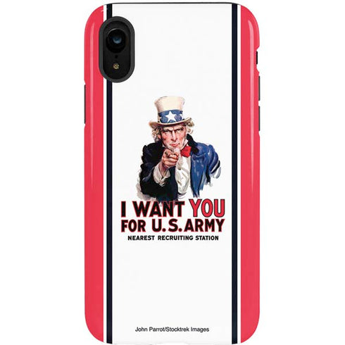 Uncle Sam Vintage War Poster iPhone XR Pro Case