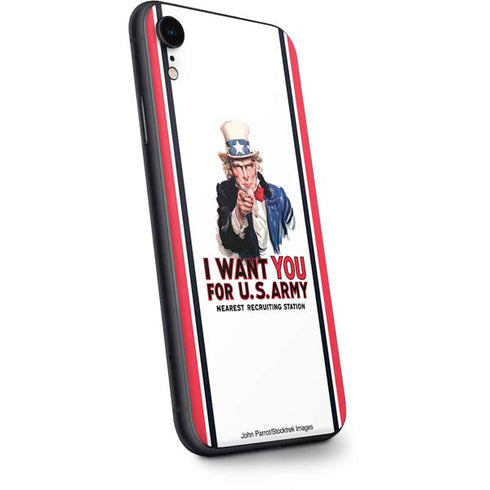 Uncle Sam Vintage War Poster iPhone XR Skin