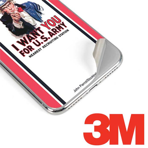 Uncle Sam Vintage War Poster iPhone XS Max Skin