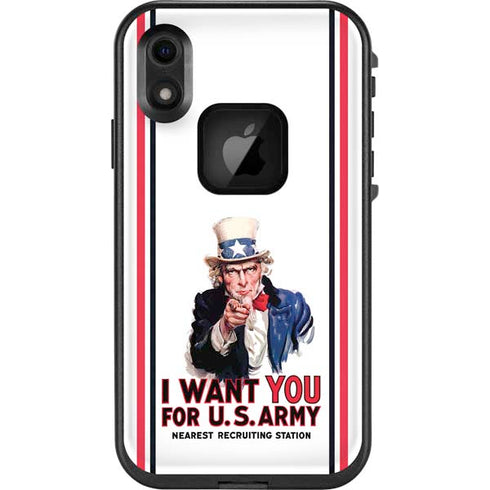 Uncle Sam Vintage War Poster LifeProof Fre iPhone Skin