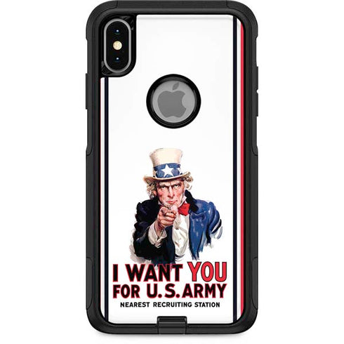 Uncle Sam Vintage War Poster Otterbox Commuter iPhone Skin