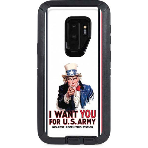 Uncle Sam Vintage War Poster Otterbox Defender Galaxy Skin