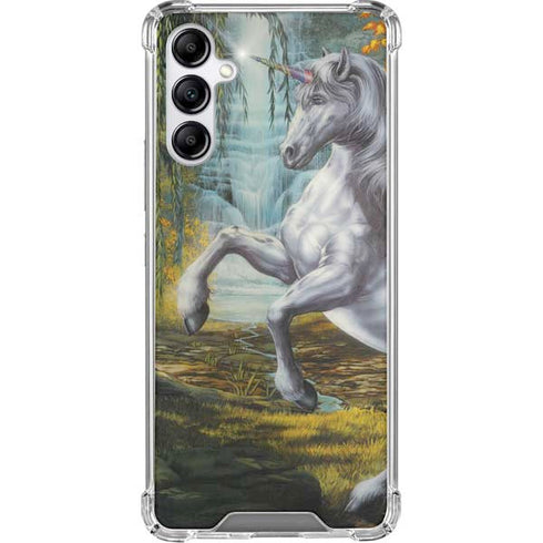 Unicorn of the Willow by Ed Beard Jr Galaxy A15 5G Clear Case