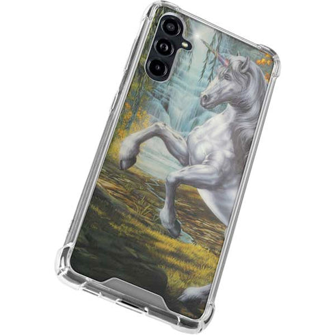 Unicorn of the Willow by Ed Beard Jr Galaxy A54 5G Clear Case