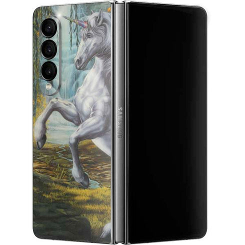 Ed Beard Jr. Unicorn of the Willow Galaxy Z Fold4 5G Skin